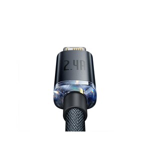 کابل لایتنینگ 2 متری بیسوس Baseus CAJY0000101 Crystal Shine 2m Lightning Cable