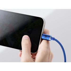 کابل لایتنینگ 2 متری بیسوس Baseus CAJY0000101 Crystal Shine 2m Lightning Cable