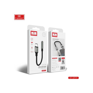 قیمت کابل تبدیل تایپ سی به جک 3.5 میلیمتری ارلدام Earldom ET-OT77 Type-C TO AUX Audio adapter