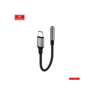 خرید کابل تبدیل تایپ سی به جک 3.5 میلیمتری ارلدام Earldom ET-OT77 Type-C TO AUX Audio adapter