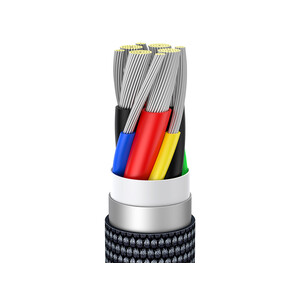 ساختار کابل دو سر تایپ‌سی بیسوس Baseus CAJY000601