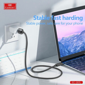 استفاده از کابل شارژ لایتنینگ ارلدام EC-187L