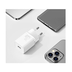 شارژر دیواری فست شارژ بیسوس Baseus Super Si Quick Charger 1C 20W CCSUP-A03