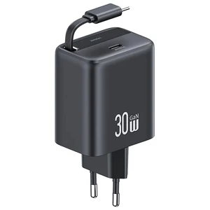 شارژر دیواری 30 وات یوسامز USAMS مدل CC241 تایپ سی با کابل