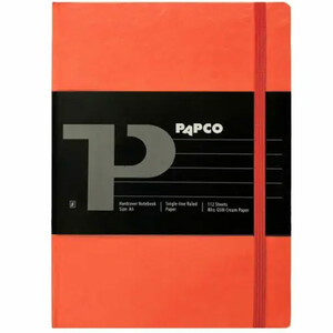 دفتر یک خط پاپکو Papco NH-611 مدل پرایم شماره دار سایز A6 / کیوسی شده