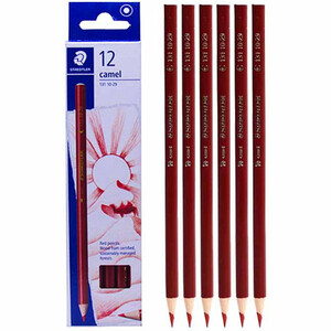 خرید مداد قرمز استدلر STAEDTLER مدل 131 10-29 بسته 12 عددی