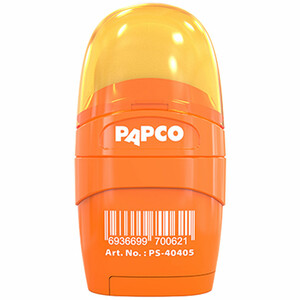 مداد تراش کمبو پاپکو Papco مدل PS-404 مخزن دار پاک کن دار