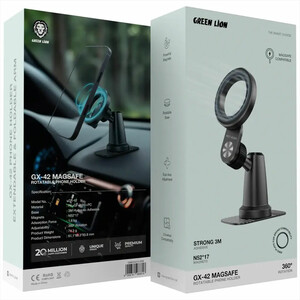بهترین هولدر موبایل مغناطیسی گرین لاین Green Lion مدل GX-42 مگ سیف