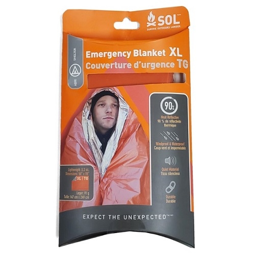 پتو نجات(بیواک) SOL emergency blanket XL