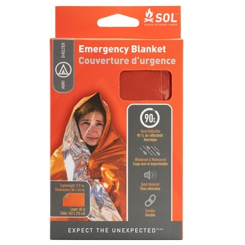 پتو نجات(بیواک) SOL emergency blanket