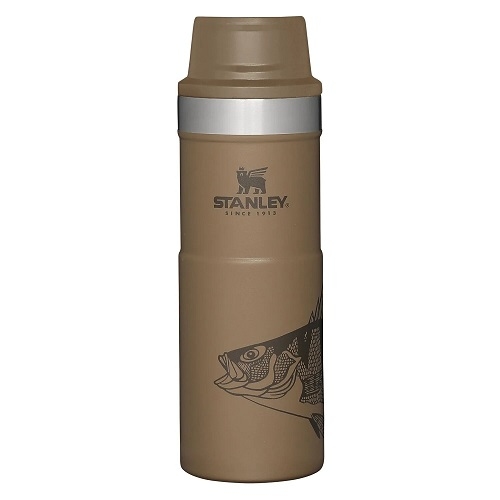 ‏ماگ طرح ماهی ‏470ml‏ ‏STANLEY trigger action travel mug استنلی