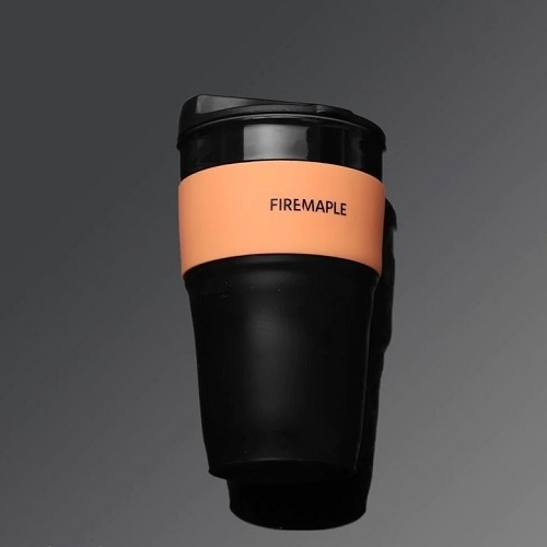 لیوان تاشو سیلیکونی درب دار Fire maple Silicon collapsible cup فایرمپل