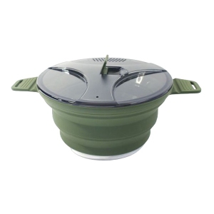 قابلمه سیلیکونی تاشو  Collapsibale Camping Pot