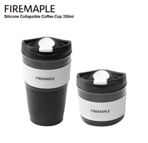 لیوان تاشو سیلیکونی درب دار Fire maple Silicon collapsible cup فایرمپل