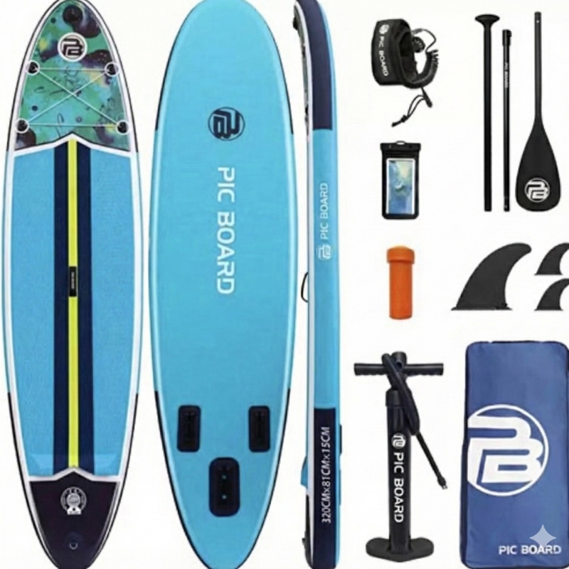 پدل برد مدل Aria برند pic board رنگ آبی