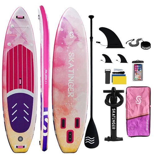 پدل برد Rapunzel برند Skatinger رنگ صورتی