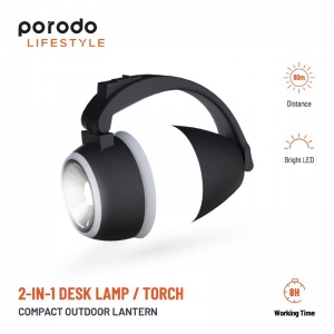 کمپینگ لایت Porodo 2in1 desk/lamp پرودو
