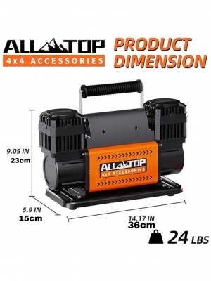 کمپرسور باد دو سیلندر ALLTOP ATACR300L آلتاپ
