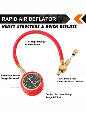 گیج دیفلیتور آنالوگ ALLTOP ATTD001A آلتاپ