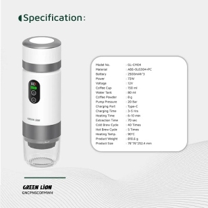 اسپرسو ساز Green Lion coffee maler 9638 گرین لاین