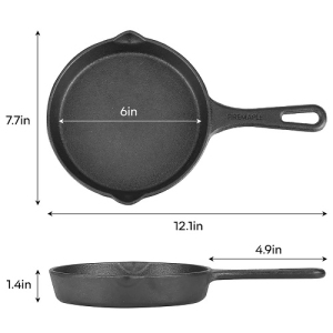 ‏ماهیتابه‏ ‏چدنی‏ ‏Fire Maple BlackHawk فایرمپل