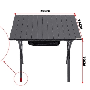 میز  آلومینیومی  Titu camp outdoor 2/4 تیتوکمپ