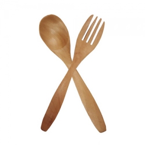 ‏قاشق و چنگال ‏ ‏چوبی