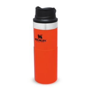 ‏ماگ طرح نارنجی ‏470ml‏ ‏STANLEY trigger action travel mug استنلی