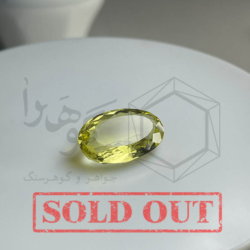 کوارتز طلایی  11.80 قیراط