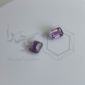 آمتیست 3.10 قیراط جفت