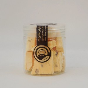 بستنی زعفرانی با خامه