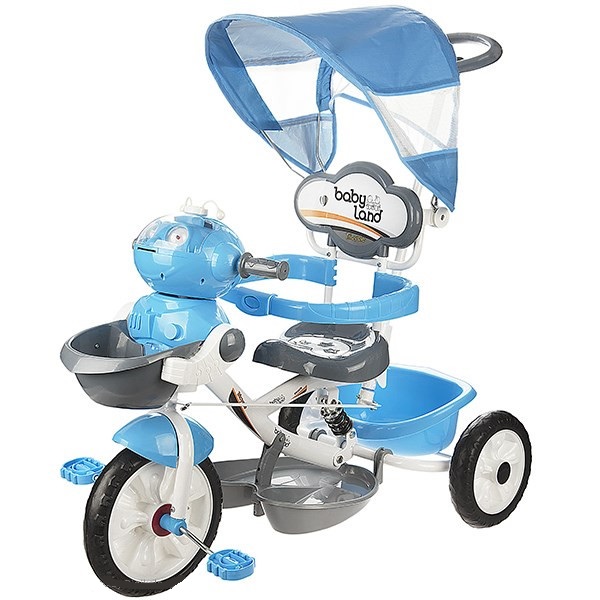 سه چرخه ربات بی بی لند-موزیکال چراغدار (ارسال رایگان با پست)