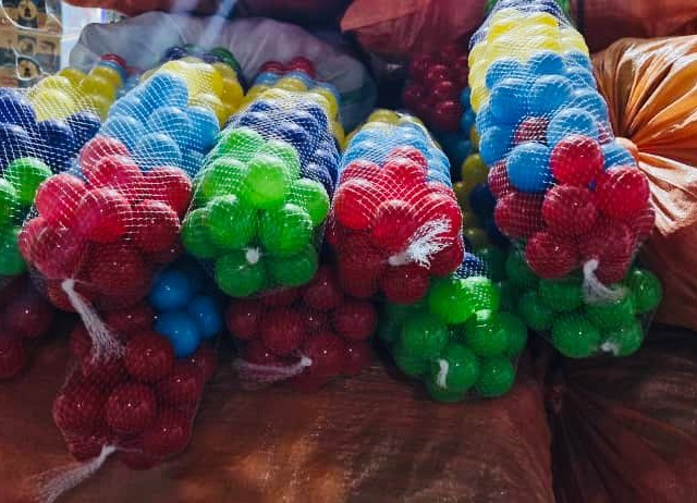 توپ استخری (توری 100عددی)- تحویل حضوری تهران- شهرستان پس کرایه