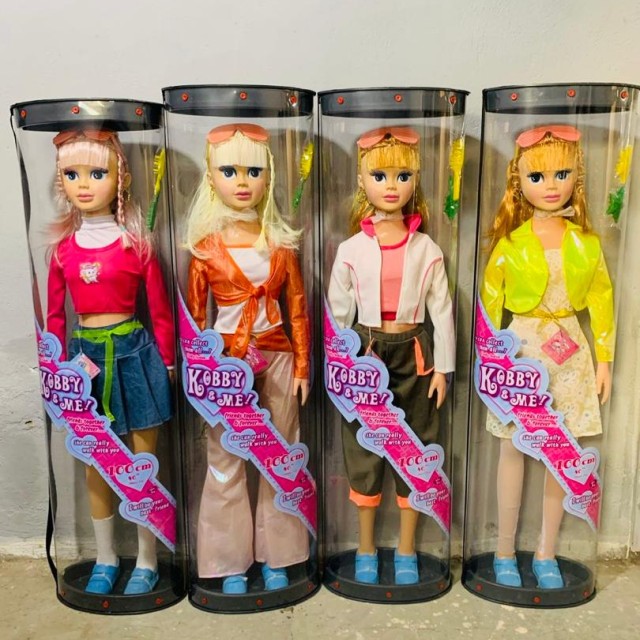 عروسک باربی 100 سانتی متری- قدم زن (خرید حضوری تهران و حومه -شهرستان پس کرایه)