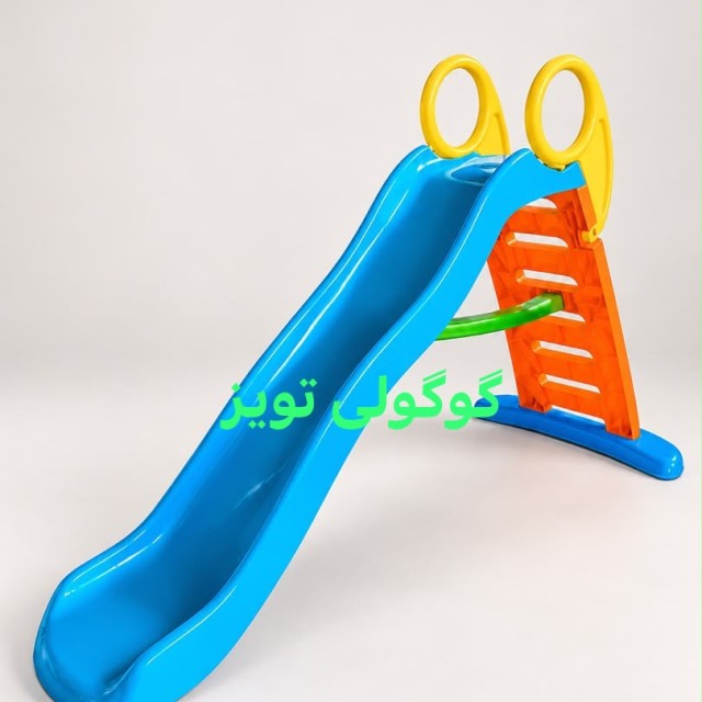 سرسره کودک 6 پله موج - کفی یک تکه, حفاظ دار(تحویل حضوری تهران و حومه)شهرستان پس کرایه