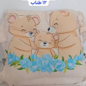 تاب ریلکسی پارچه ای 12 طناب-جنس مخمل چاپی