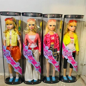 عروسک باربی 100 سانتی متری- قدم زن (خرید حضوری تهران و حومه -شهرستان پس کرایه)