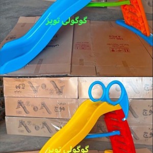 سرسره 6 پله موج - کفی یک تکه, حفاظ دار(تحویل حضوری تهران و حومه)شهرستان پس کرایه