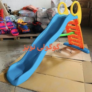 سرسره کودک 6 پله موج - کفی یک تکه, حفاظ دار(تحویل حضوری تهران و حومه)شهرستان پس کرایه