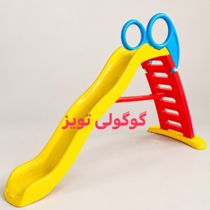 سرسره کودک 6 پله موج - کفی یک تکه, حفاظ دار(تحویل حضوری تهران و حومه)شهرستان پس کرایه