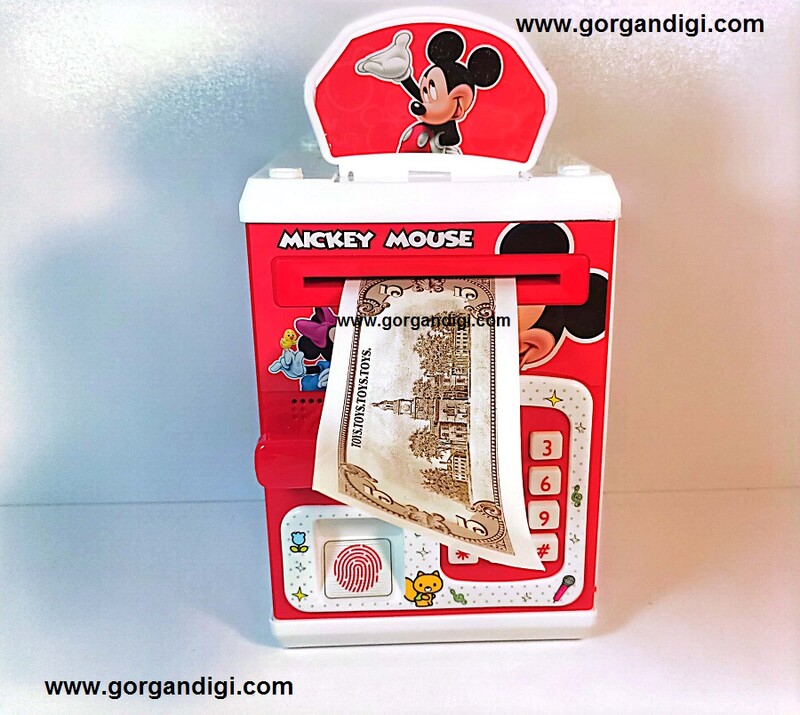 اسباب بازی گاوصندوق لمسی میکی موسSafe Deposit Box-