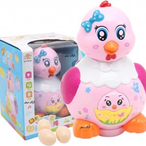 اسباب بازی جوجه ای که میتواند تخم بگذارد