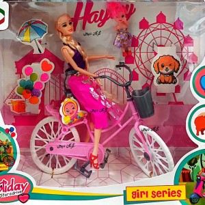 عروسک باربی با دوچرخه درگرگان دیجی