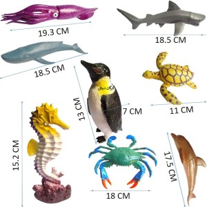 اسباب بازی فیگور حیوانات 10عددی کد Q502 تک و عمده