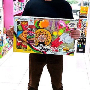 ست فست فود با بستنی سایز بزرگ