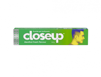 خمیردندان ژلی نعنایی کلوزآپ Closeup Fluoride Gel حجم 160 گرم