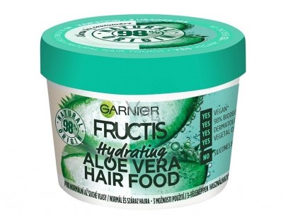 ماسک موی 3 کاره گارنیر فرکتیس مدلGarnier Fructis Hair Food Aloe Vera حجم 390 میل