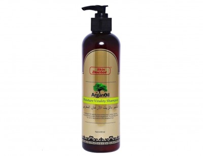 شامپو مرطوب کننده روغن آرگان اسکین دکتر Skin Doctor Argan Oil Moisture Vitality Shampoo 400ml