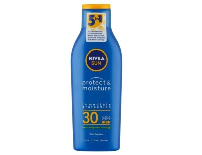 nivea sun protect and moisture spf 30