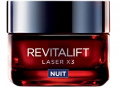 کرم ضد چروک شب لورال پاریس مدل Revitalift Laser x3 حجم 50 میل